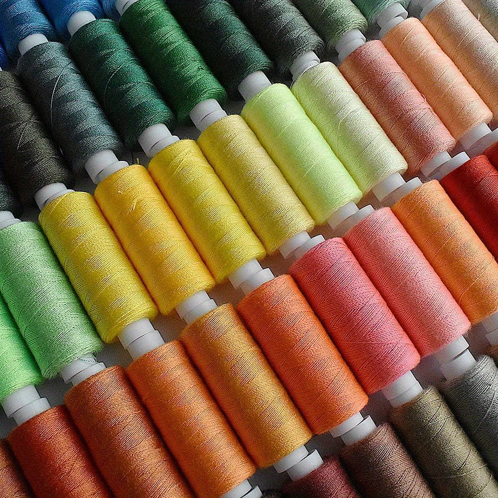 Sewing Thread Colors Sewing Industrial Machine And Hand - Temu