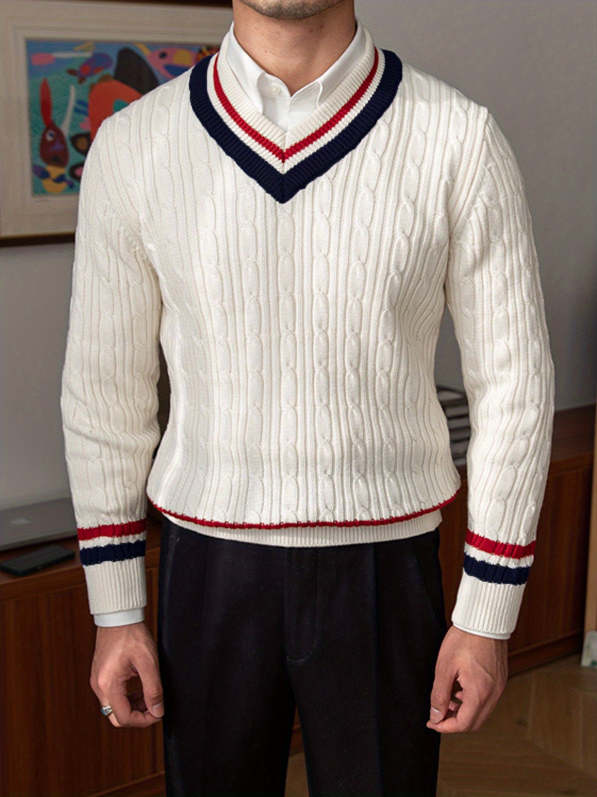 Brooks brothers clearance cricket sweater