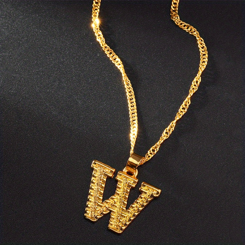 Gorgeous Golden Letters A z Pendant Necklace Initial - Temu