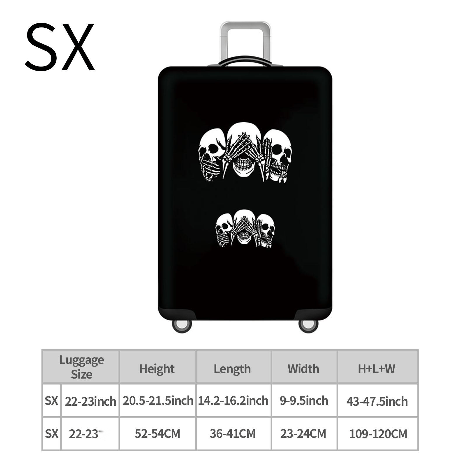 Cute Travel Luggage Cover Dacron Elastic Suitcase Cover - Temu