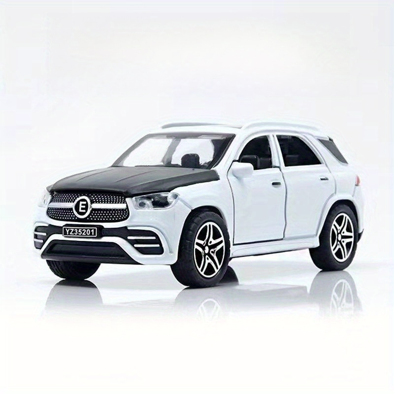 Alloy Car Model, 4 Doors Open, Pull Back Running Toy, Off-road Car Ornament Gift