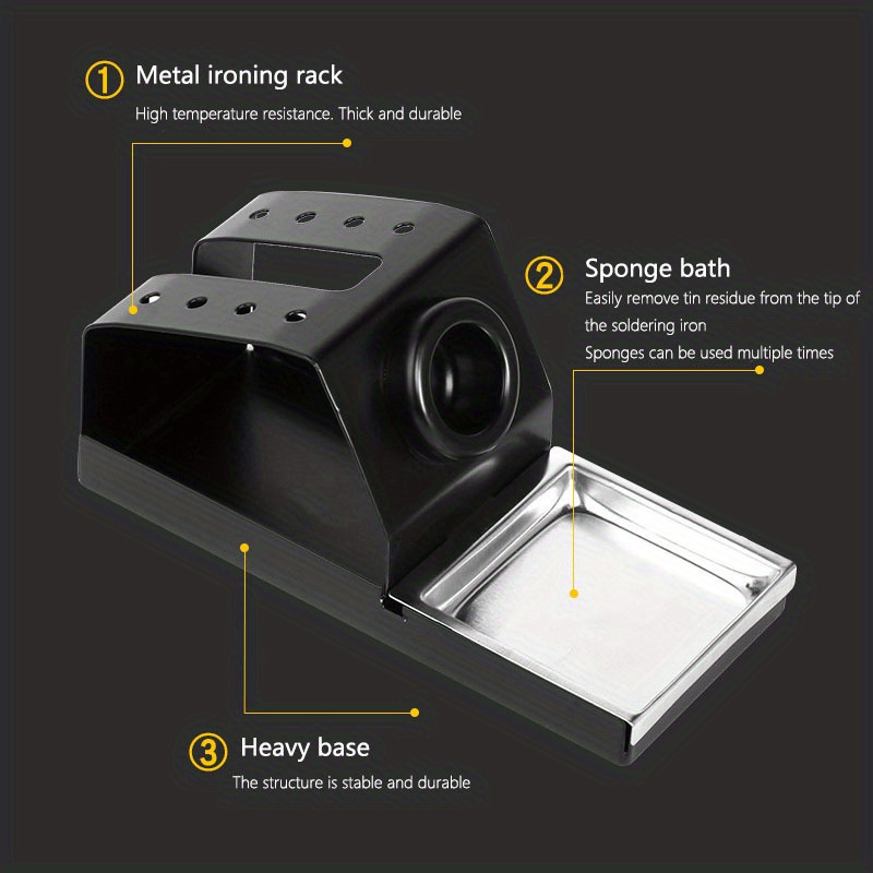 Welding Table Soldering Iron Stand Metal Soldering Iron Stand Durable