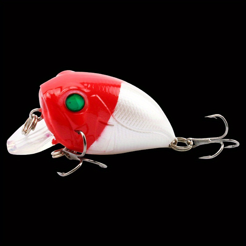  Fishing Lure 3D Green/red Lure Eyes Simulation Making