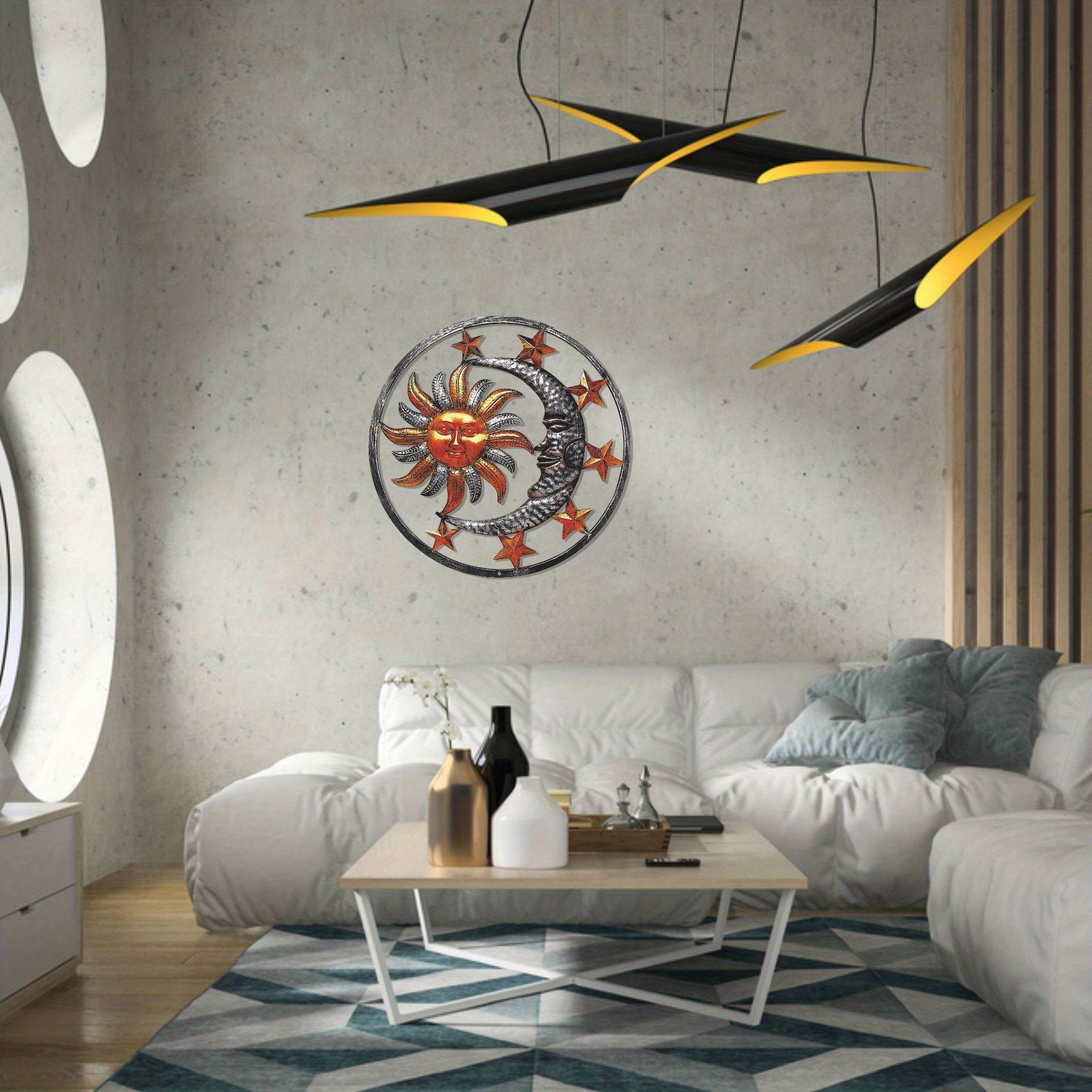 1/4 Pezzi Decorazioni Creative Appendere Parete Stelle - Temu Italy