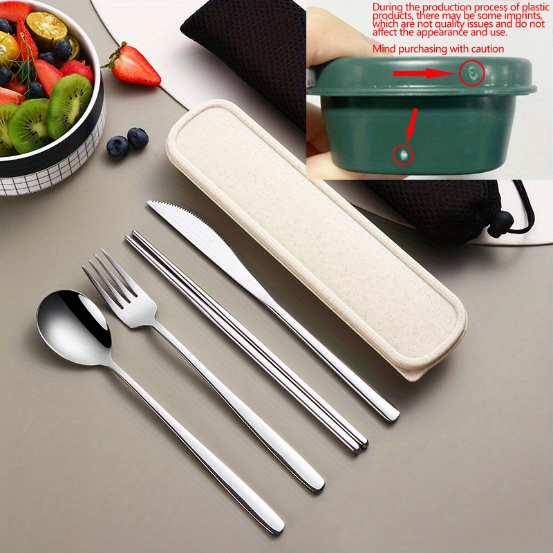 Asian Style Cutlery Gift Set , Cutlery Set Travel Utensils