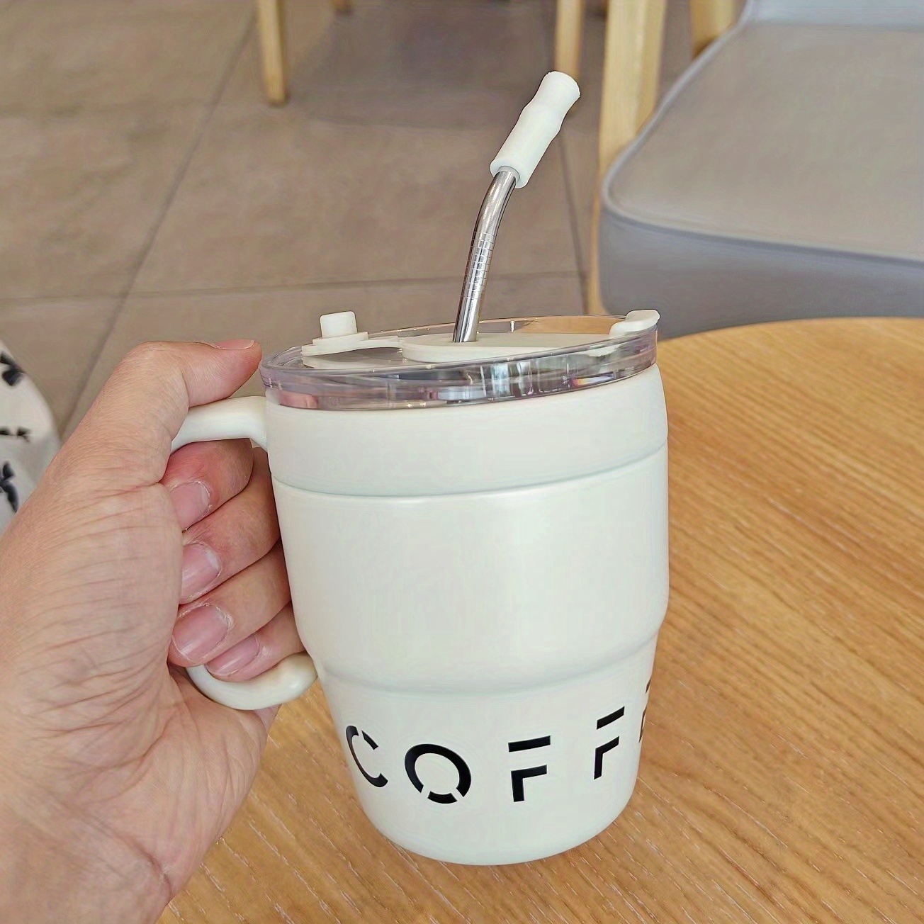 Insulated Stainless Steel Coffee Mug + Reviews
