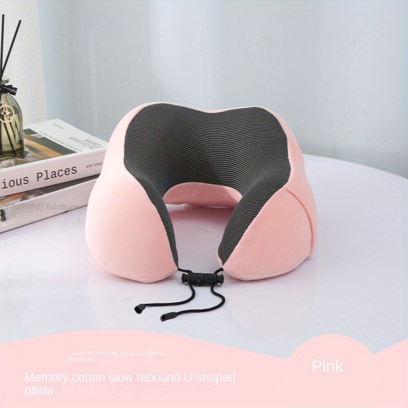 Neck Cervical Pillow U Shaped, Travel Pillow, Nap Pillow, Cushion, Lumbar  Support Pillow, Head Rest Pillow, Deformed Neck Support Pillow, Portable  Throw Pillow, For Airplane Car Bus And Office - Temu