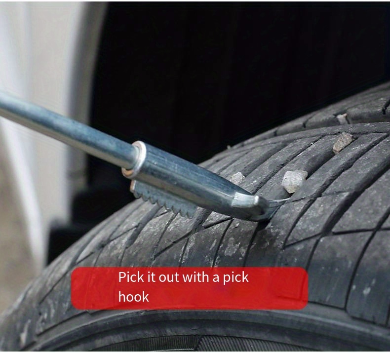 Car Tire Cleaning Hook Ferramentas Stone Hook Bag Auto Tire - Temu