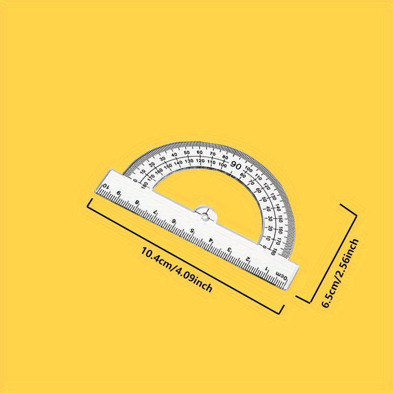 Mathematical Ruler Set Right Triangular Ruler Straightedge Temu