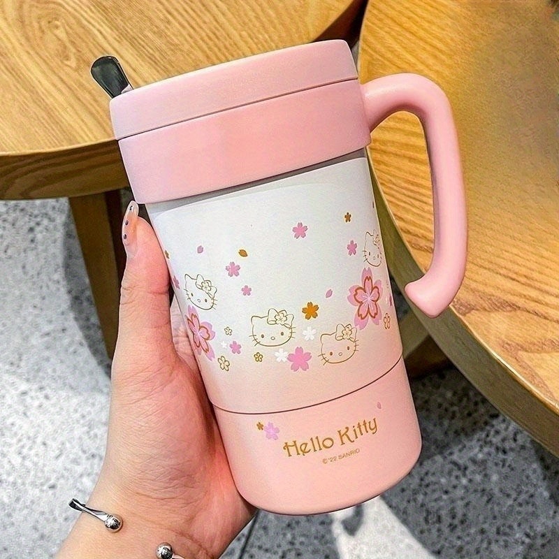 Hello Kitty Insulation Cup Girls Cute High Value Water Cup - Temu