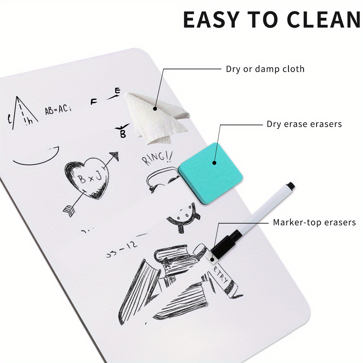 Portable Dry Erase Drawing Kit