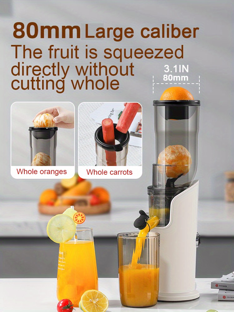 Juicer Large Caliber Slag Juice Separation Intelligent - Temu