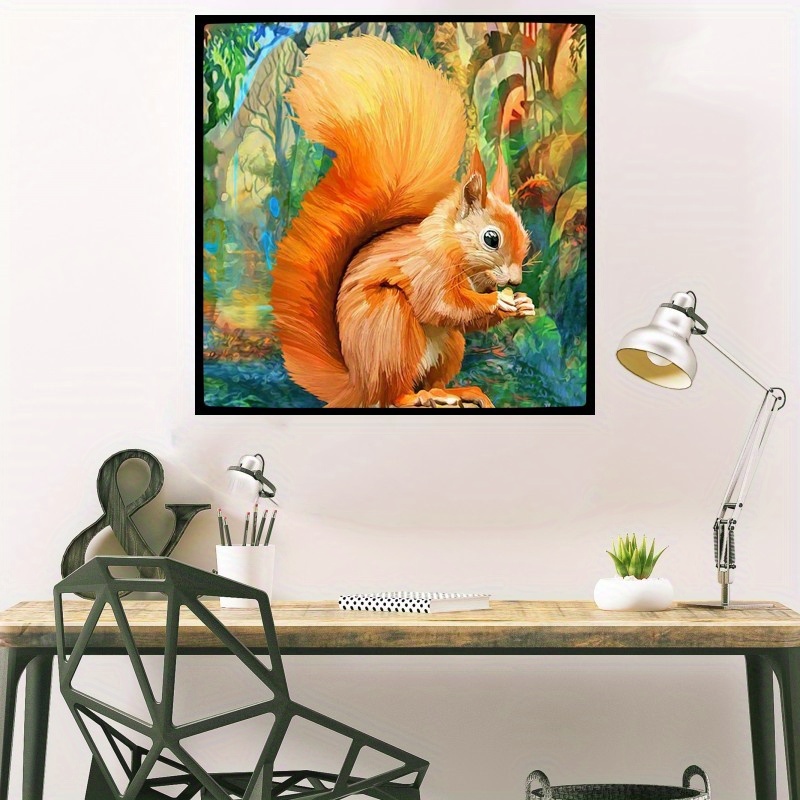 5D Diamond Painting Deer and a Squirrel Kit