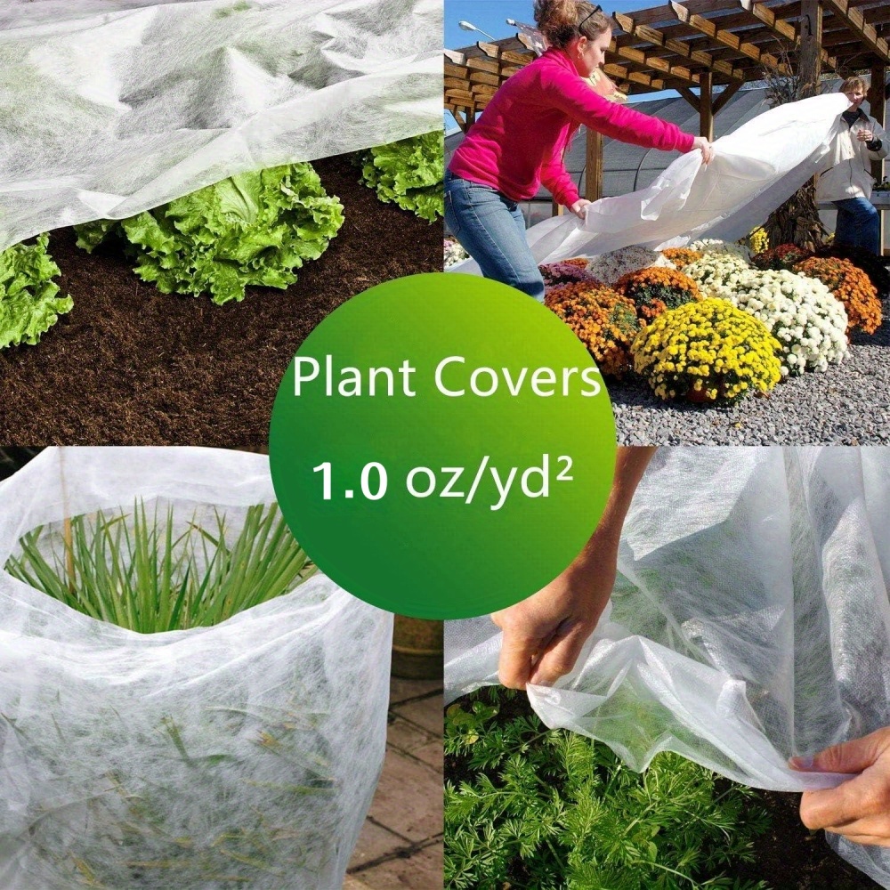 Blanket Plant Cover, Plant Covers Freeze Protection, /yd² Heavy Duty