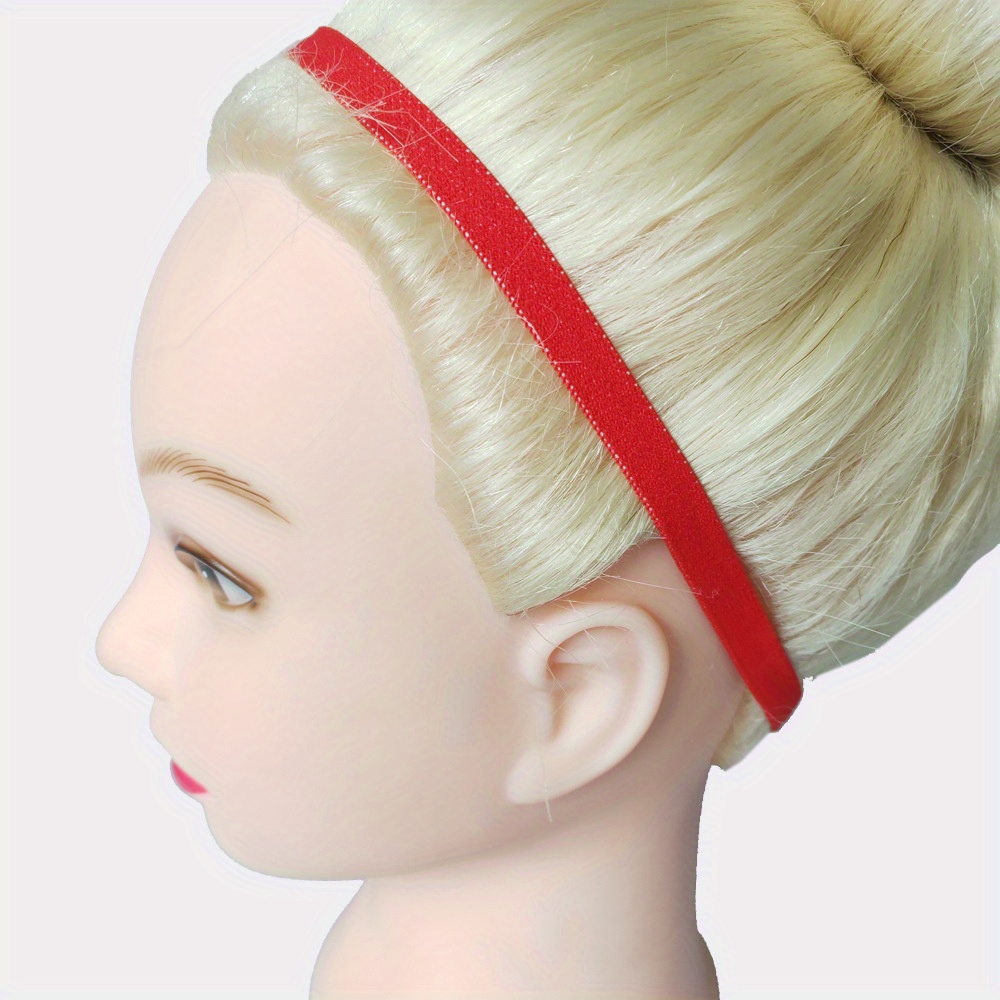 Hair Band Silicone Elastic Rope Sling Band Yoga Headband Non - Temu
