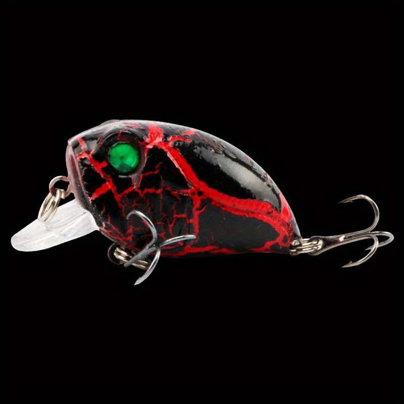 Topwater Plastic Crankbait Lures 3d Eyes Artificial - Temu