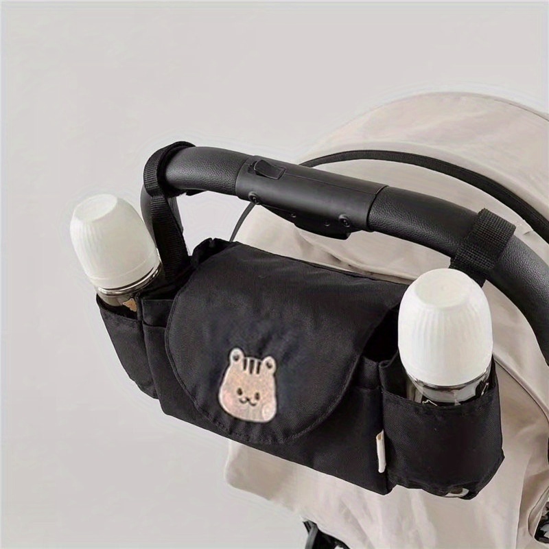 Shop Generic Sac suspendu pour poussette de bébé à Double couche, sac en  filet, sac parapluie pour bébé, sac de rangement universel pour poussette  de bébé, sac de bouteille d'eau Black Online