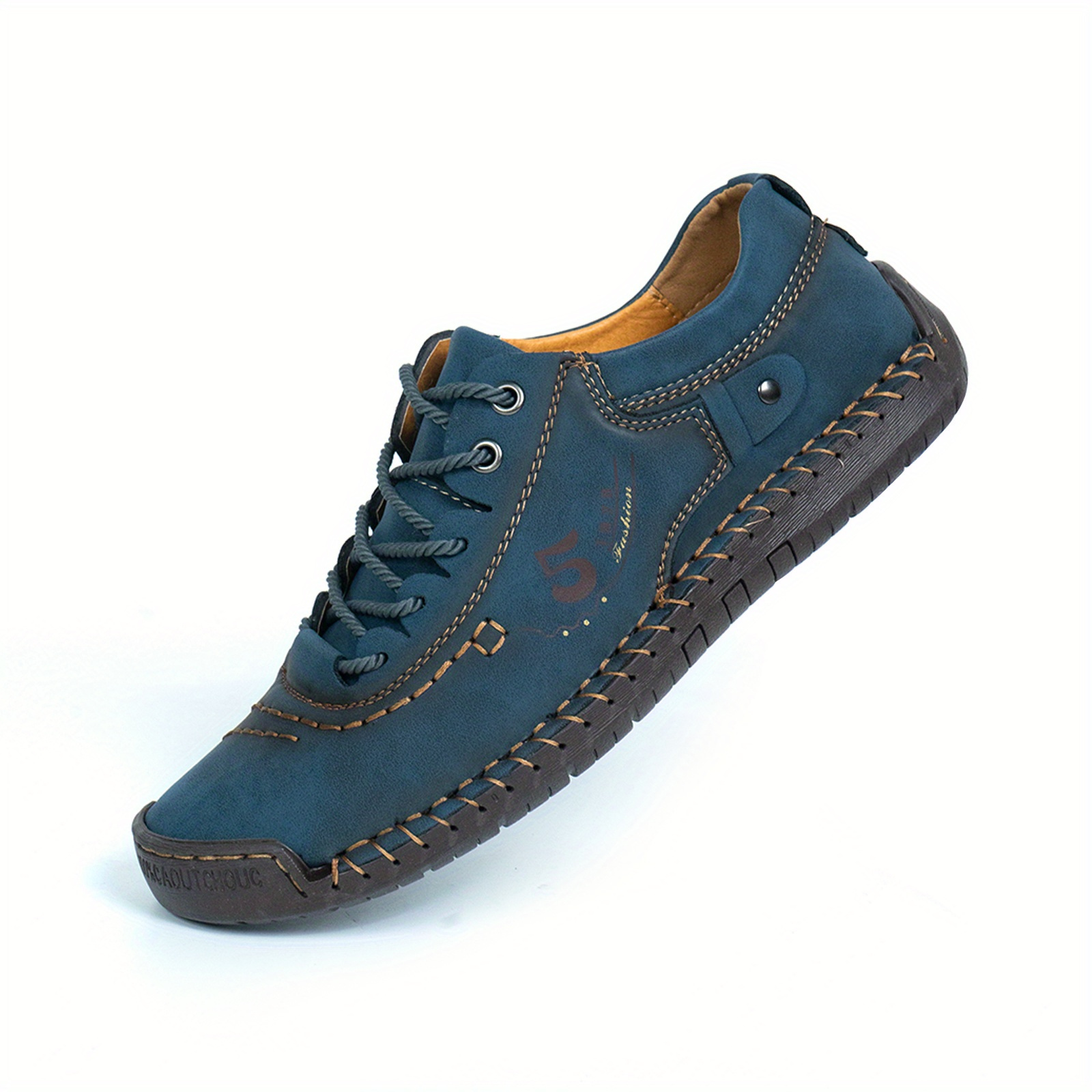 Men's Lace Up Non Slip Casual Shoes Comfortable Sneakers