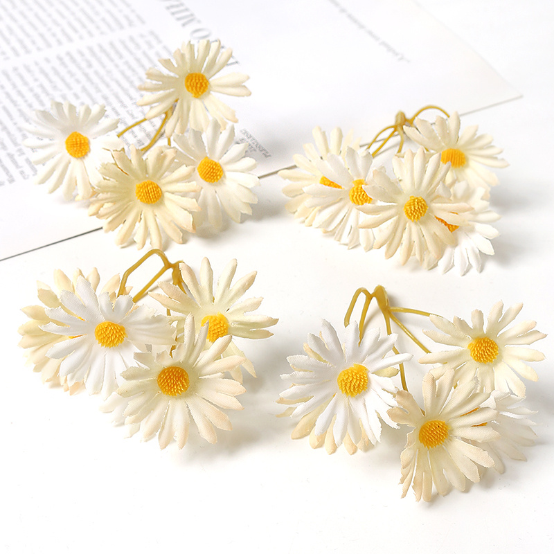 30heads Artificial Daisy Flowers Simulation Chamomile - Temu