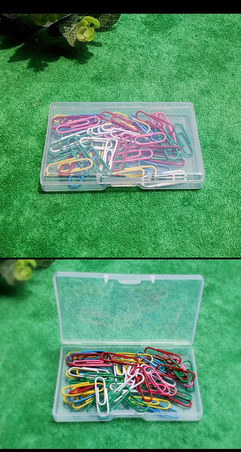 Pp Plastic Storage Box Small Transparent Box Thick Temu