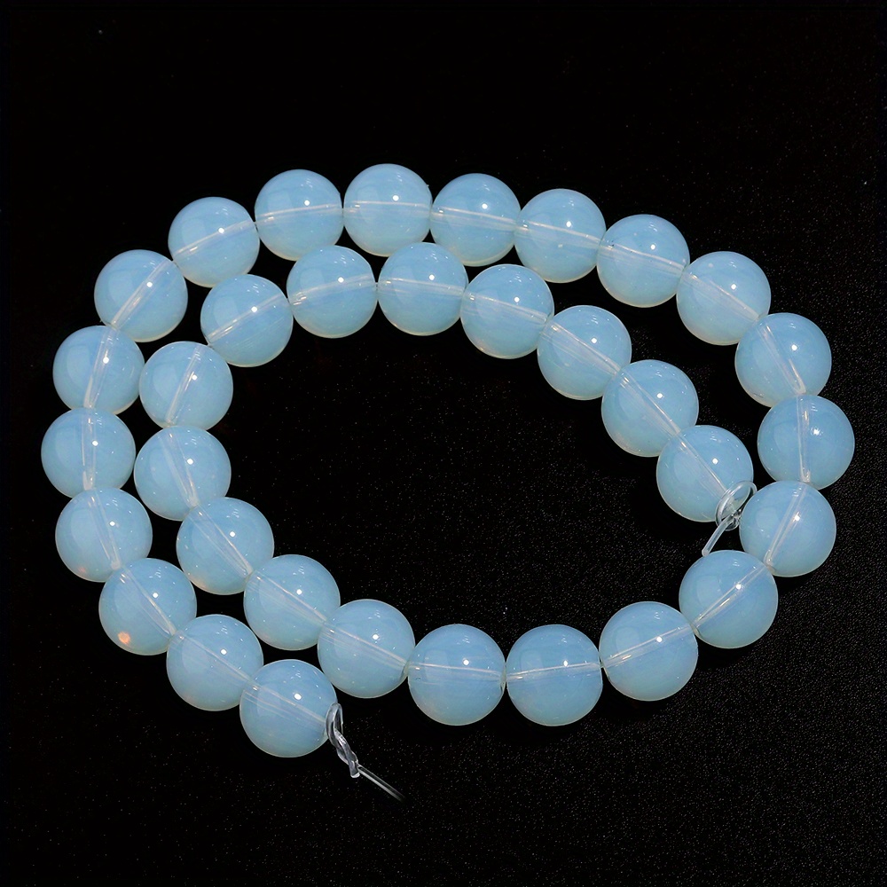 Perle di pietra naturale Selenite bianca chiaro Cat Eye Moonstone Bead per  gioielli facendo braccialetto collana-Super Seven quarzo, 6mm circa 62beads  : : Casa e cucina