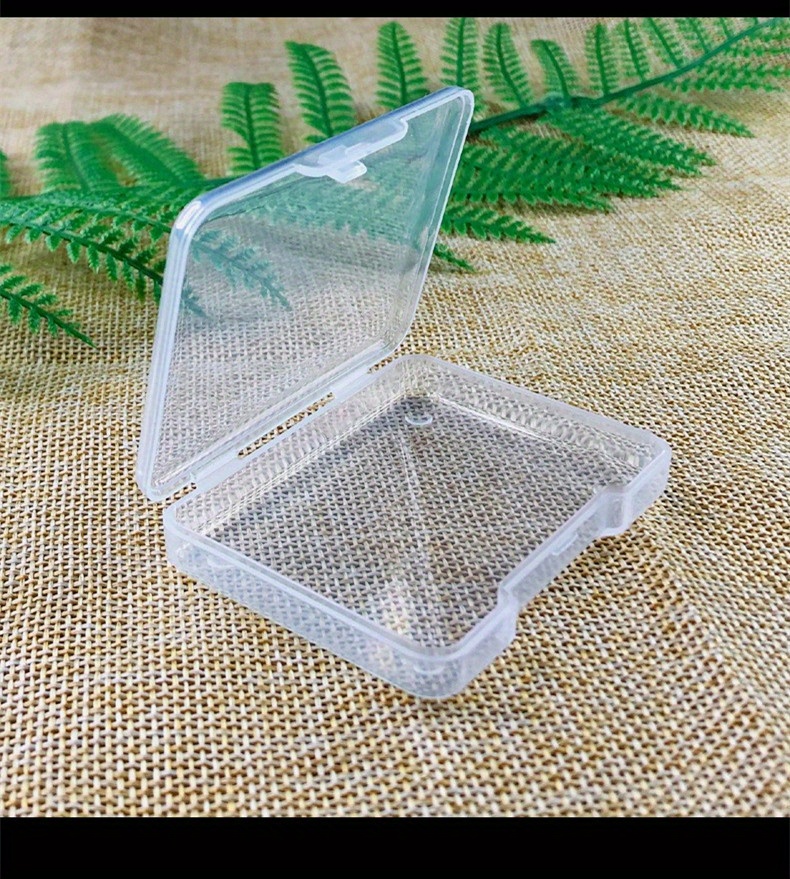 High Transparent Storage Box Pp Plastic Small Box Thickened - Temu