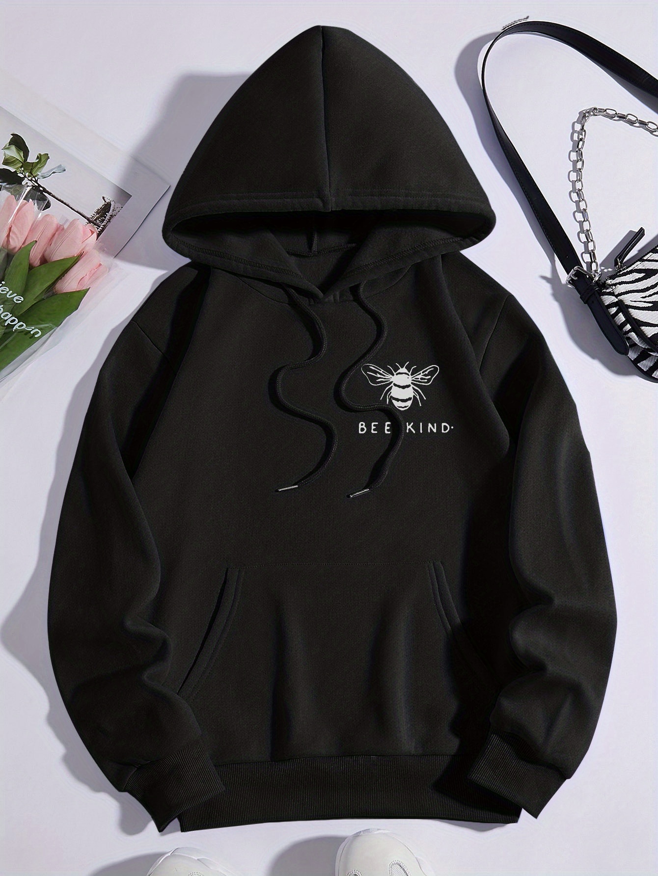 Bee Kind Hoodie Be Kind Bee Kind Womens Hoody Bee Kind 