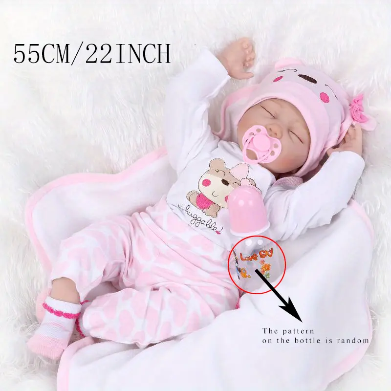 Reborn Baby Doll, Realistic Soft Vinyl Baby Doll Toy For Children,  Halloween/thanksgiving Day/christmas Gift - Temu