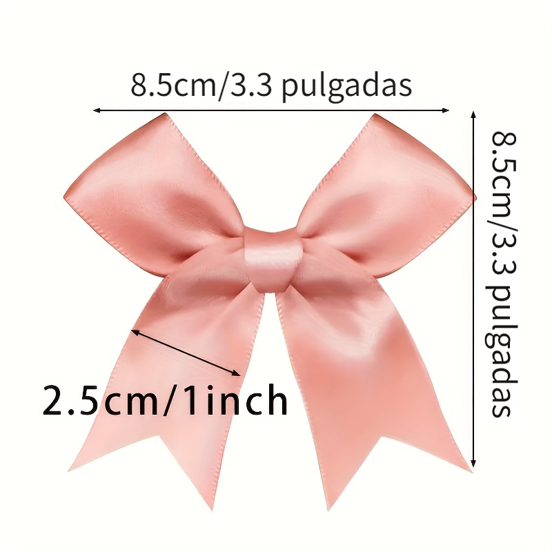 Large Satin Ribbon Bows: Perfect For Gift Wrapping Flower - Temu