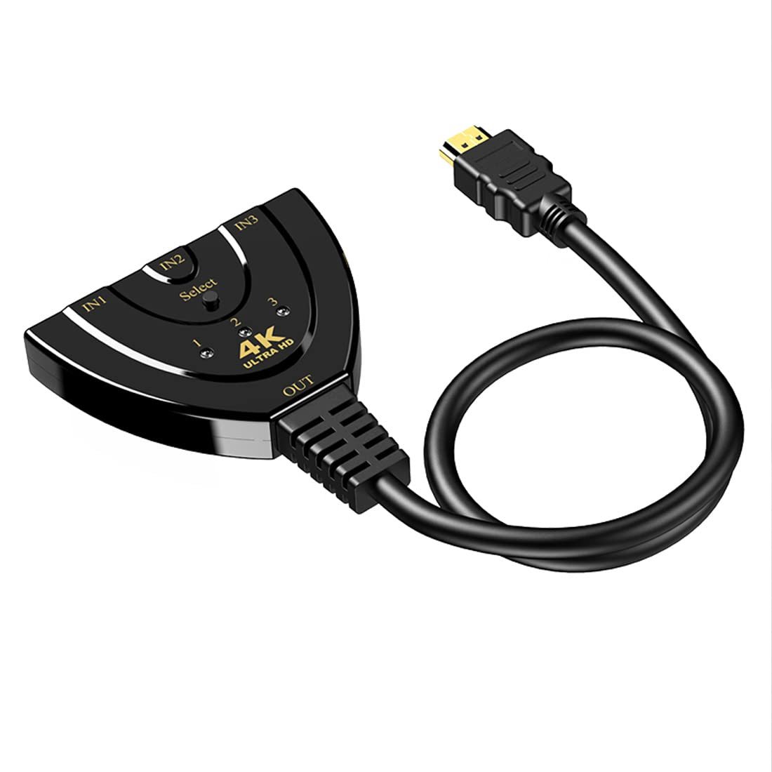 3 Port HDMI 1080P 3:1 Switcher Adapter for connect multiple device