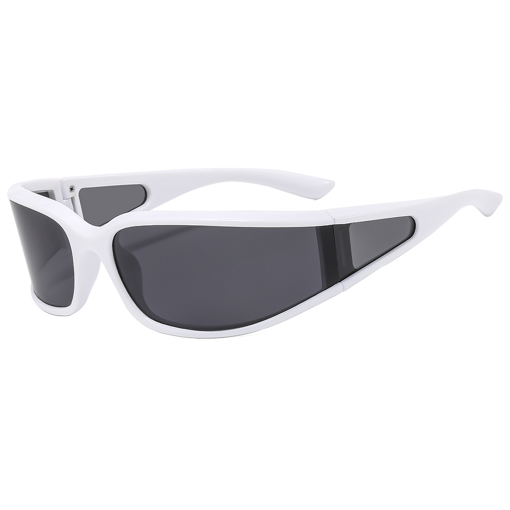 1pc Mens Sports Polarized Cycling Sunglasses Curved Lens All Round