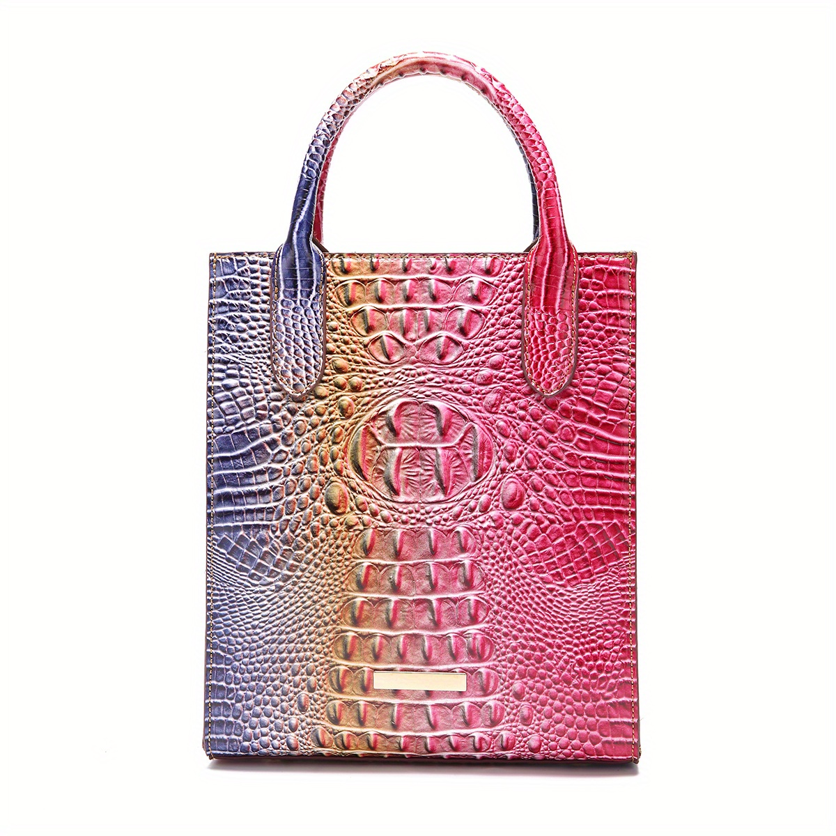 3pcs Luxury Crocodile Pattern Tote Bag Set Womens Glossy Large Handbag  Crossbody Bag Clutch Purse Credit Card Holder - Bags & Luggage - Temu  Germany