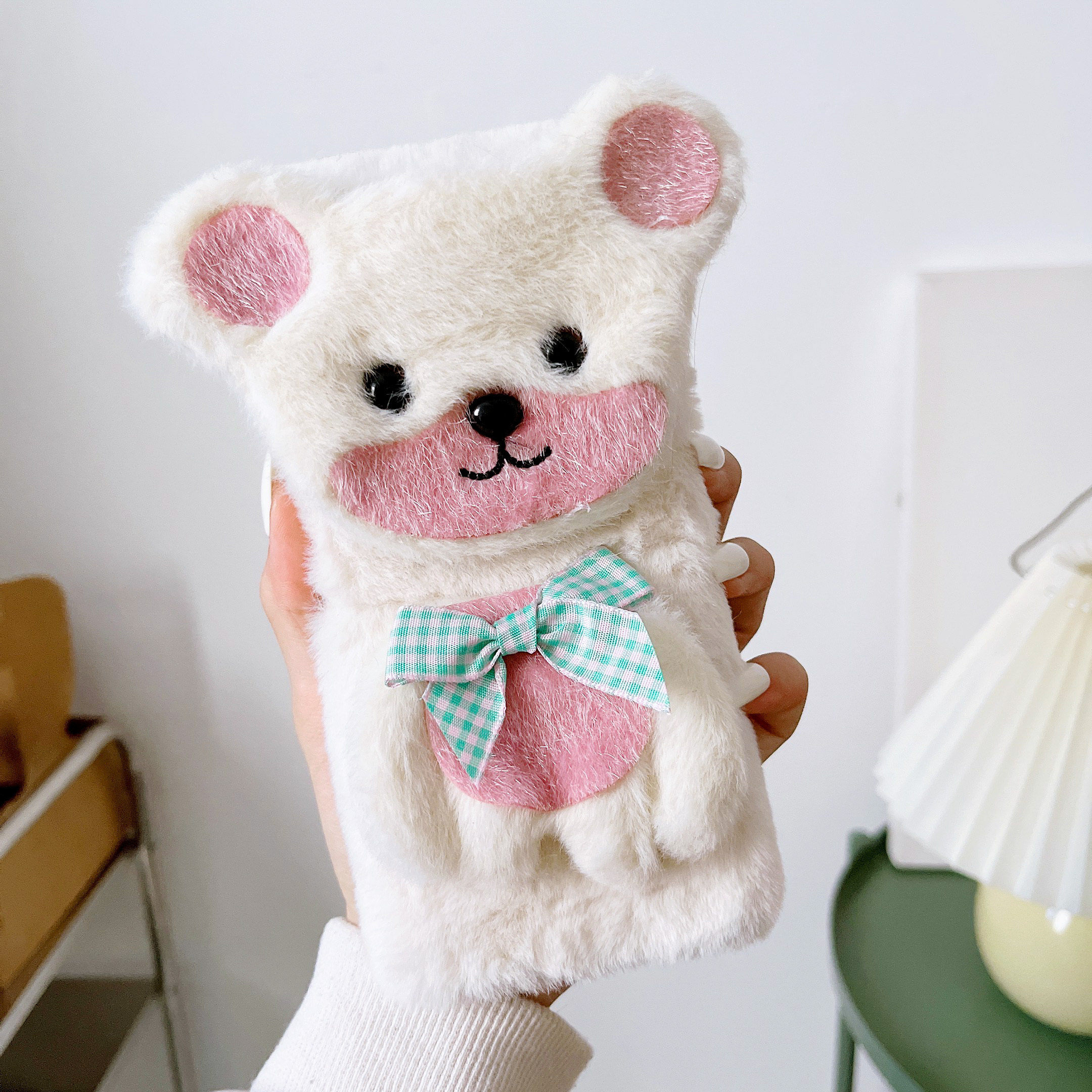 Cute Bear Samsung Phone Case for Samsung Galaxy Z Flip 3 (5G