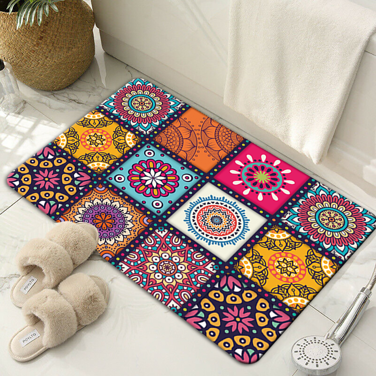 Türkischer Fußmatten Teppich bei Pamono kaufen