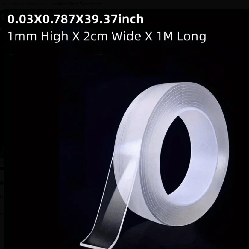 Self Adhesive Magnetic Tape - 1M / 2CM