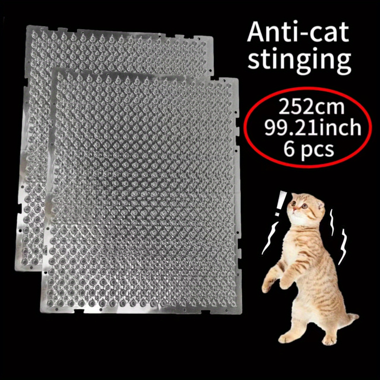 6 Stück Transparente Anti Katzen Dornen Pads - Temu Germany