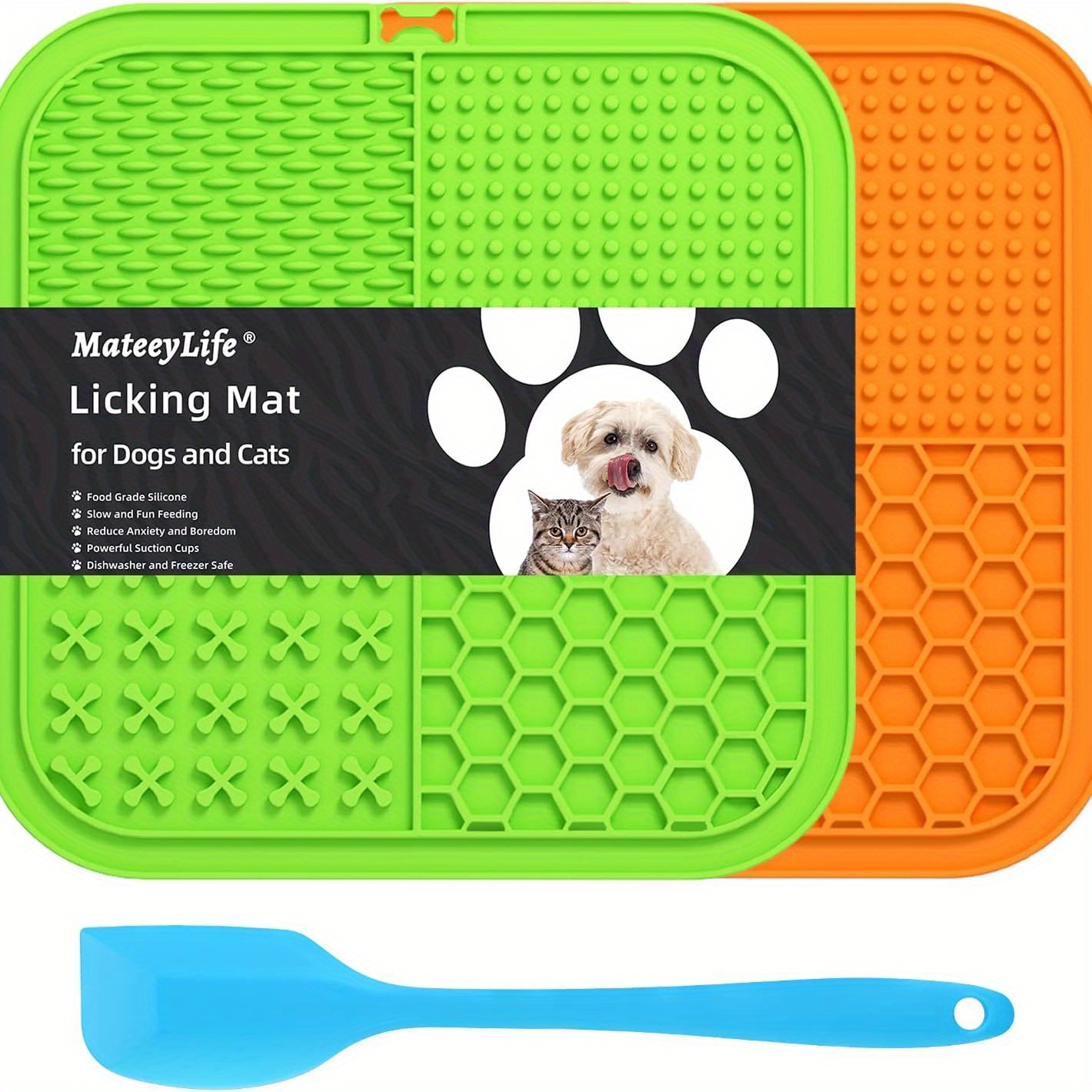 NEW Pet Silicone Snuffle Mat Slow Feeder Lick Mat Cat Supplies Encourages  Natural Foraging Skill For Slow Down Eating - AliExpress