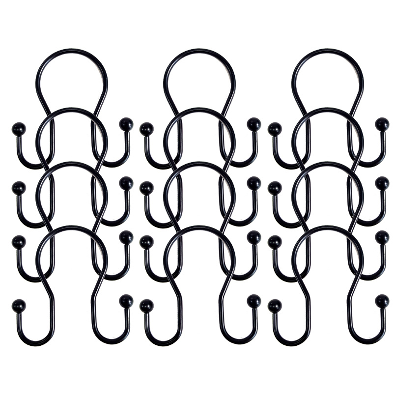 Antirust No Beads Small Double Ear Shower Curtain Hook - Temu