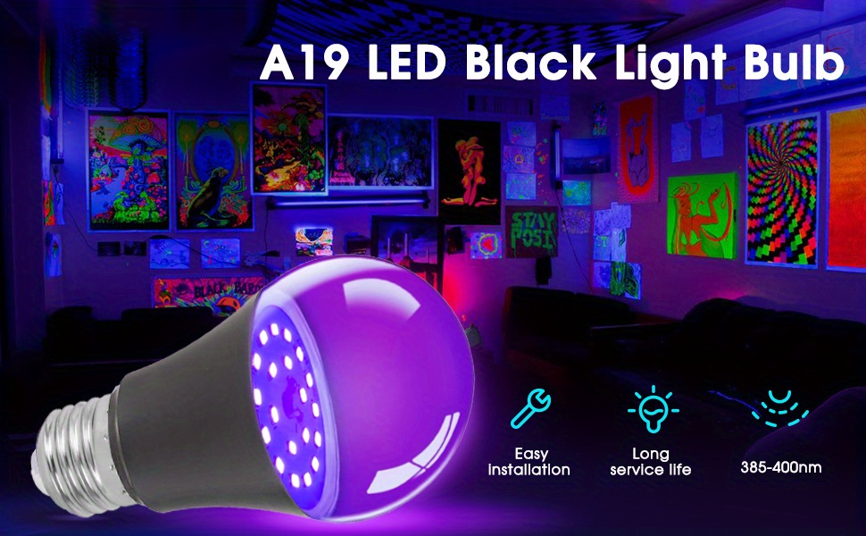 Ampoule LED Ledeez, lumière noire, lumière UV Algeria