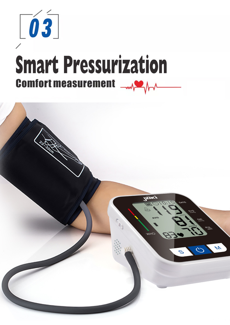 Portable Rechargeable Digital Blood Pressure Monitor With - Temu