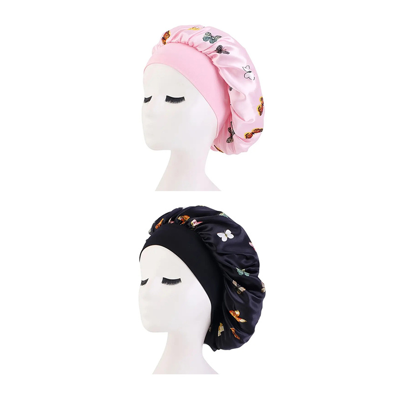 TININNA Cottone & Bamboo Bonnet de Nuit Femme Chapeaux Bandeau Mode