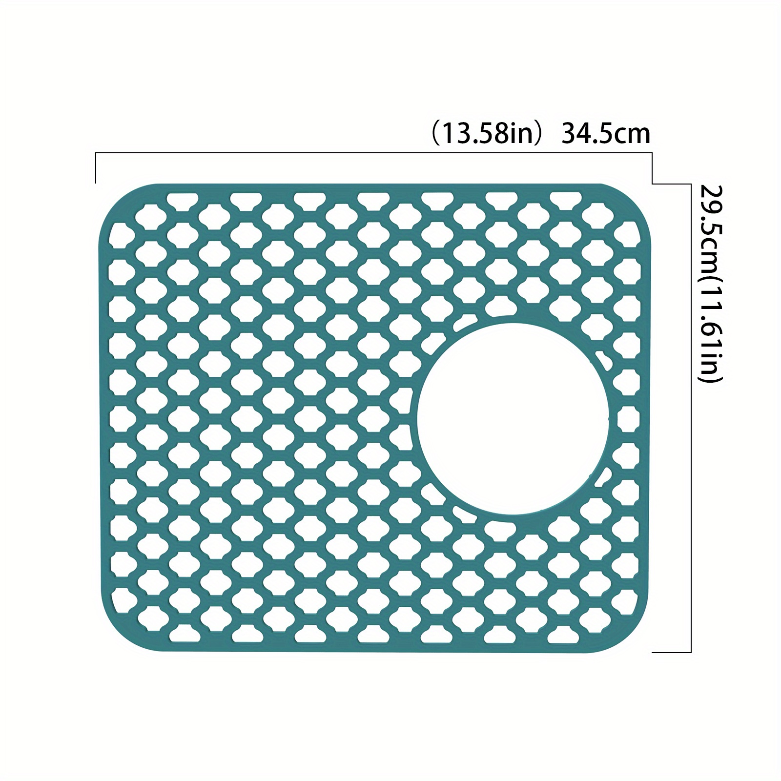 Silicone Drainage Pad, Hot Kitchen Sink Protector Mat, Cuttable Sink Mat, Silicone  Sink Mat, Sink Divider Protector, Silicone Kitchen Mat, Kitchen Supplies -  Temu