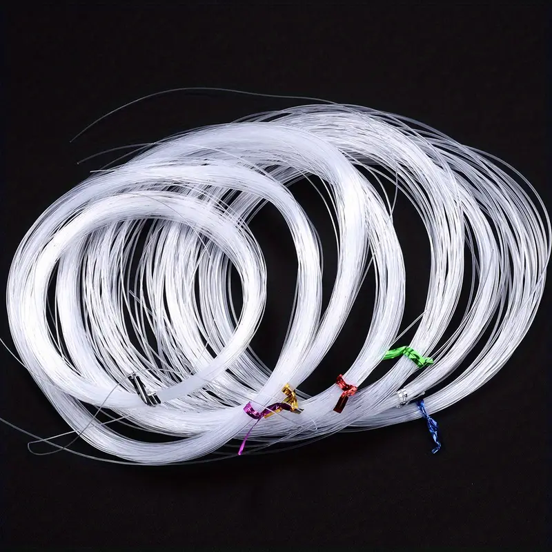 0.7 0.8 Non stretch Nylon Transparent Thread Fishing Line - Temu