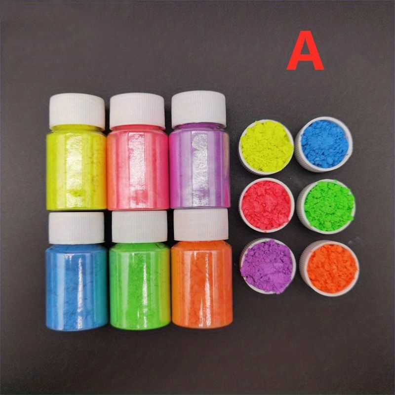 12 Pcs/set DIY Crystal Epoxy Filler Slime Dye Powder Pearl Pigments  Colorants for Soap Candle