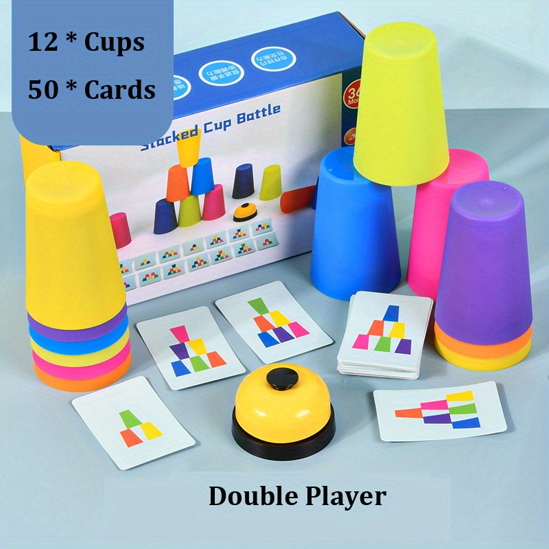 Quick Cups Games Kids Intellectual Flying Stack Cups - Temu