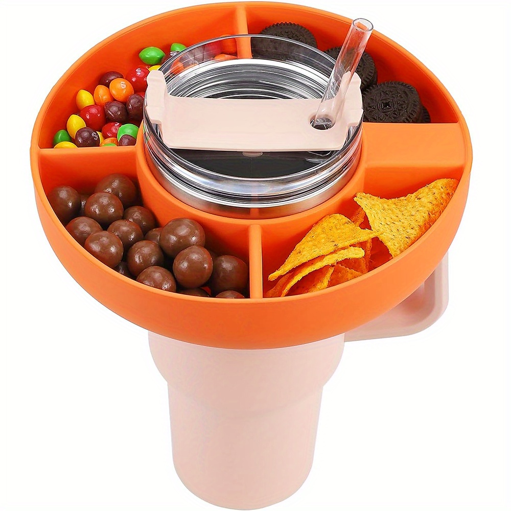 Silicone Snack Bowl For Stanley Cup Tumbler Reusable - Temu