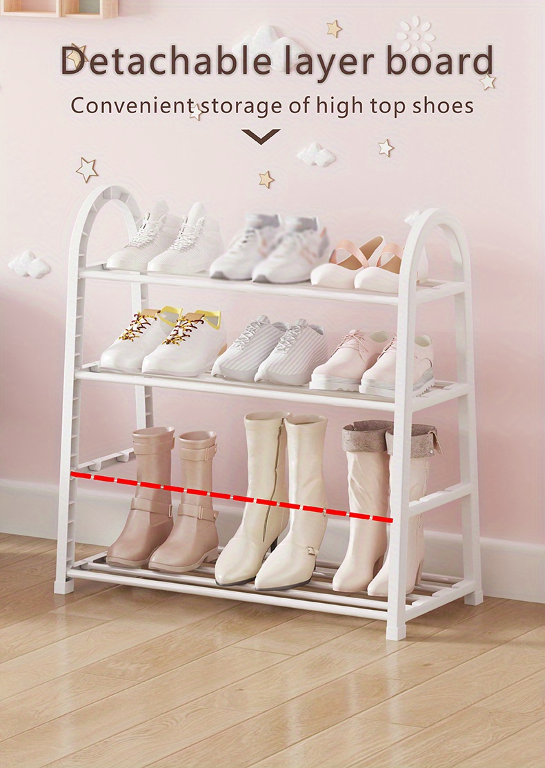 Multi Layered Shoe Rack Modern Minimalist Shoe Cabinet - Temu