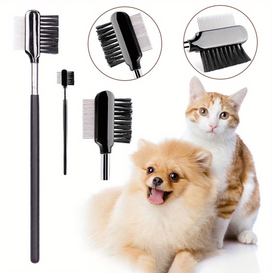 Pet Eye Comb Pet Tear Stain Remover Brush Double sided Eye Temu