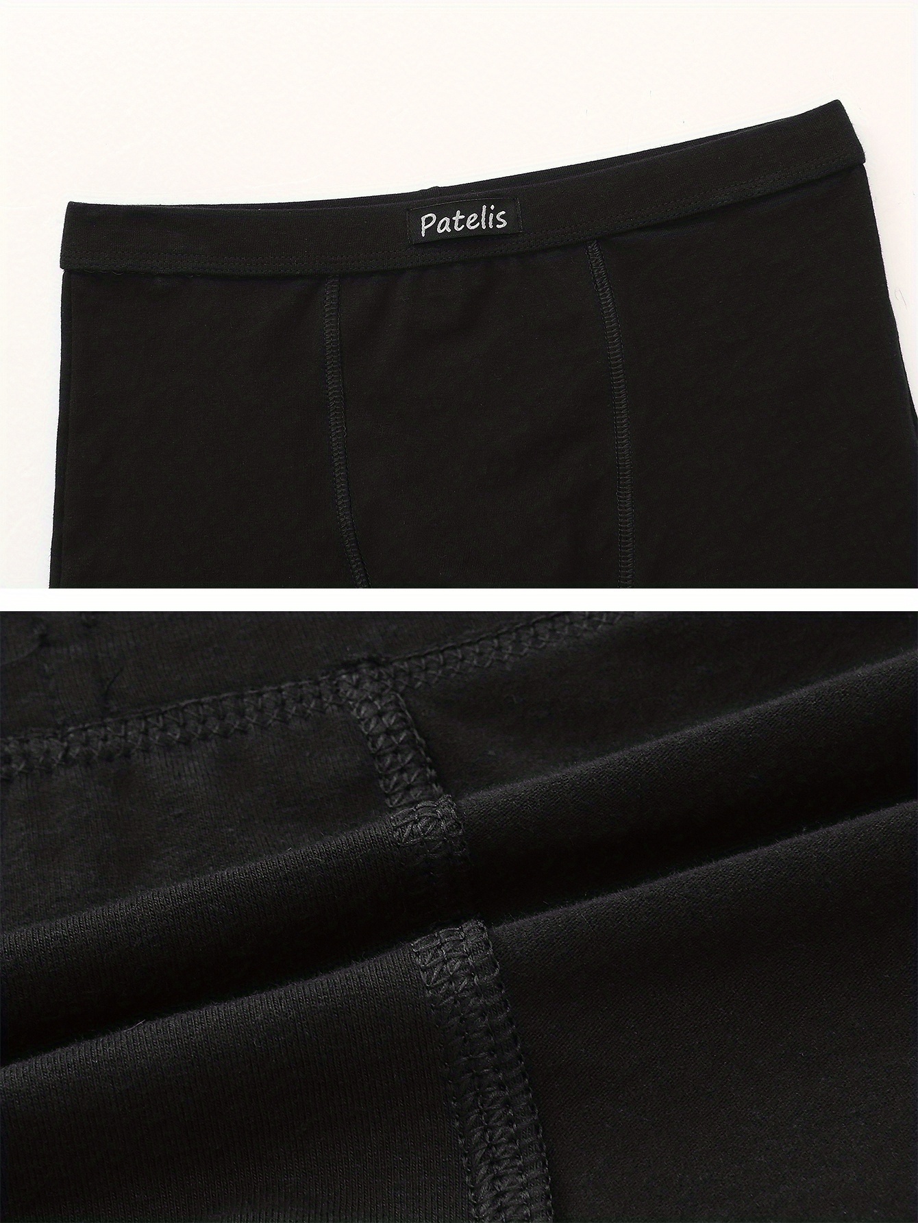 1pc 2/3pcs Men's Plus Size Boxers Briefs, Cotton Briefs, Fashion Plain Color Breathable Comfortable Underwear