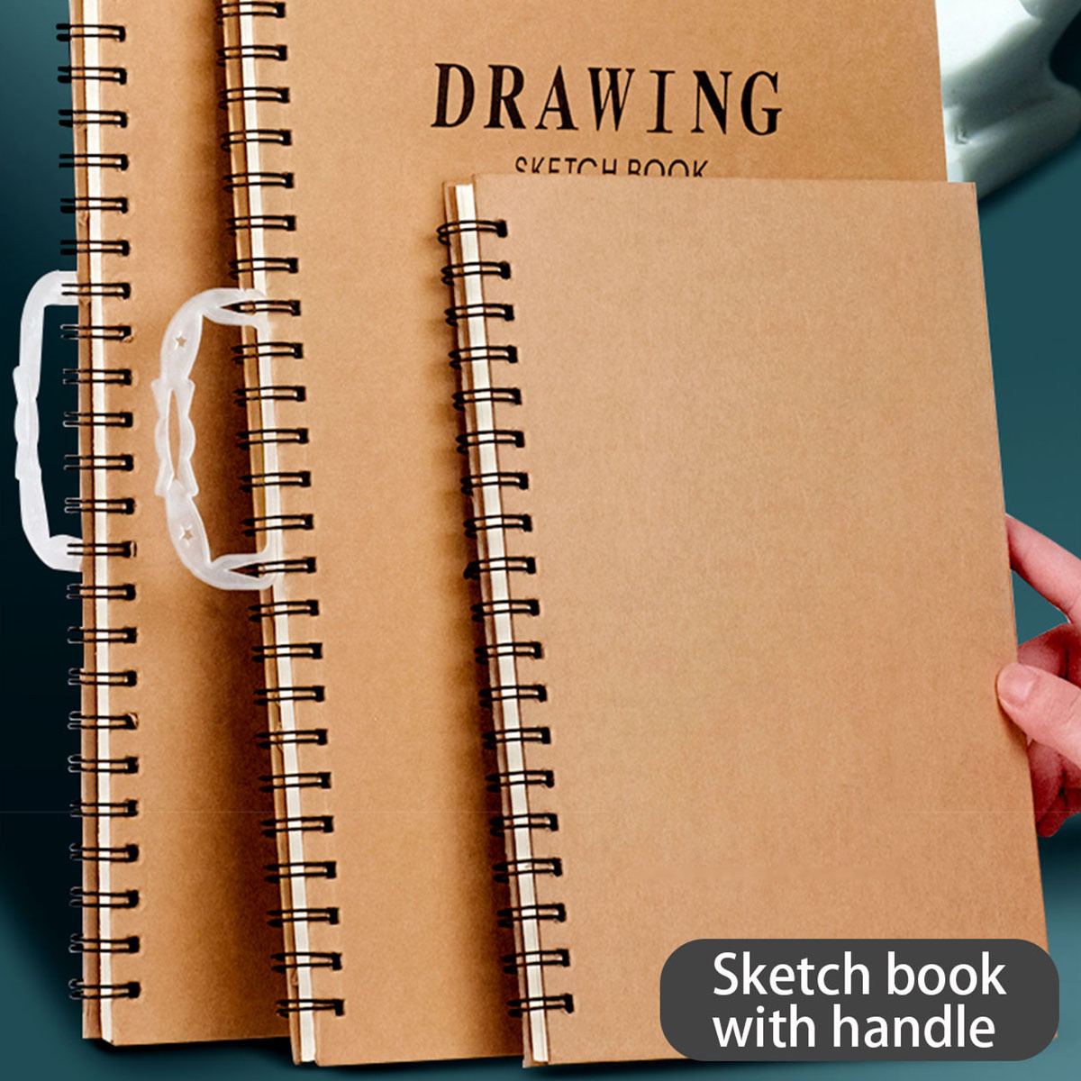 Handheld Thickened Sketching Book 140g8k Sketching Book - Temu